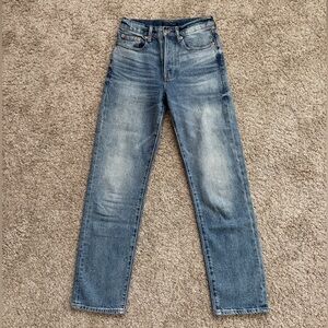 Lucky Brand high rise 90’s loose jeans, size 25